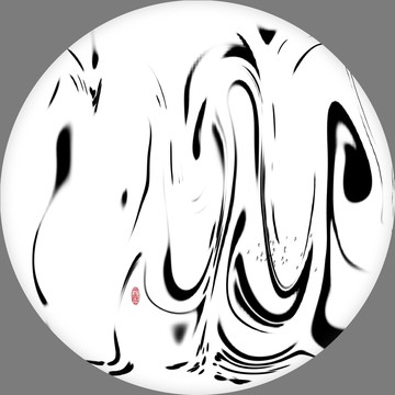 水墨裝飾畫中國(guó)風(fēng)