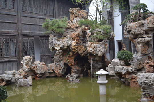 龍園景觀 假山石景