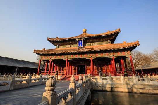 北京國子監(jiān)辟雍殿