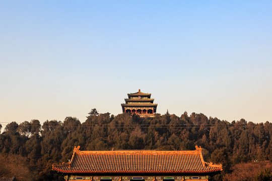北京景山公園萬(wàn)春亭