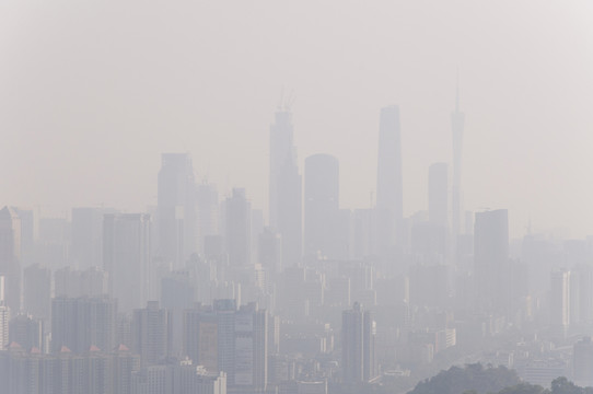 灰霾廣州城