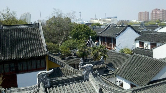 古鎮(zhèn)房屋 江南房屋 民居房屋