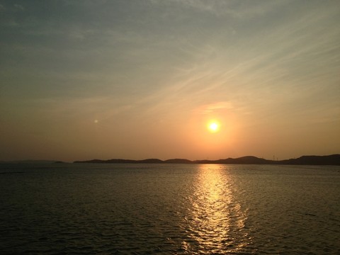 海邊日落