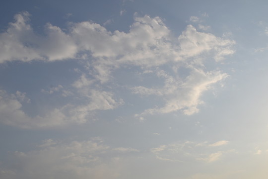 藍天白云