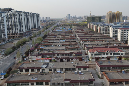 城鎮(zhèn)風貌 城中村