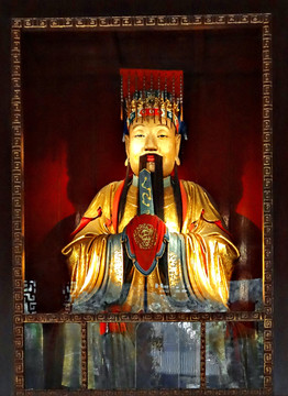 武侯祠劉備像