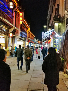 屯溪老街夜景