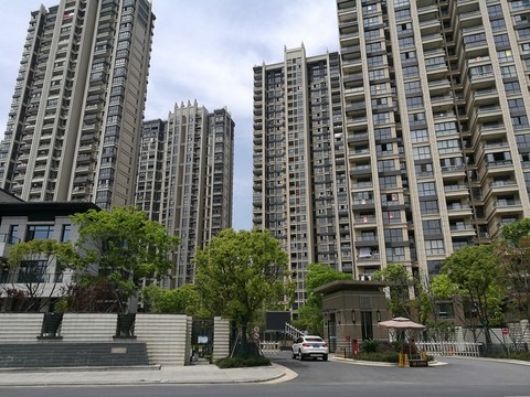 小區(qū)入口