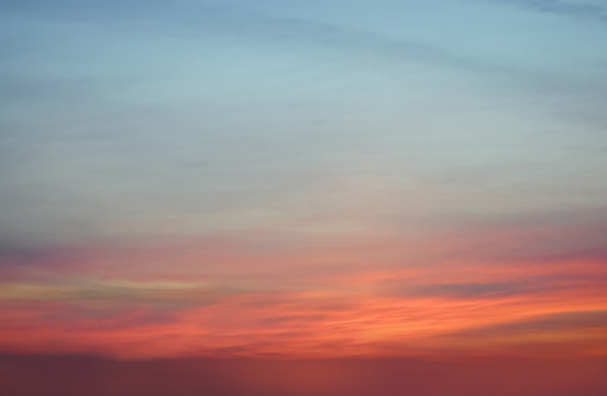 大氣天空夕陽