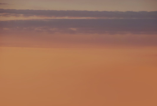 昏黃天空圖