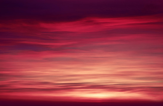 晚霞天空夕陽(yáng)