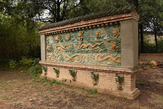 龍墻影壁