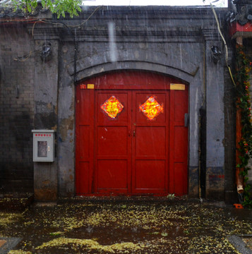 四合院大門