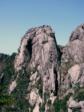 黃山峭壁
