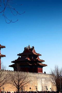 北京 皇城 城門樓 城墻