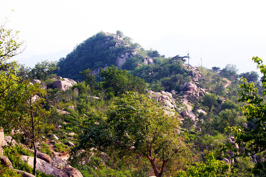 崇山峻嶺 山巒 盤山景觀