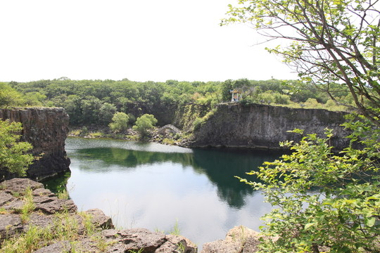 黑龍江鏡泊湖