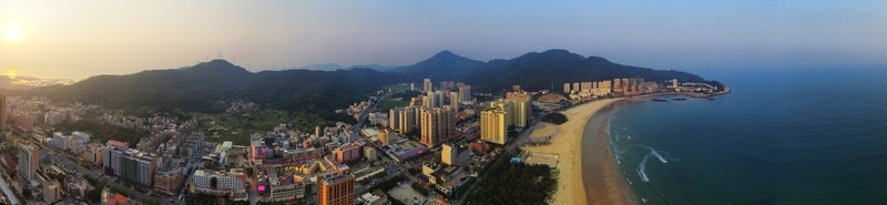 海陵島大角灣高清全景