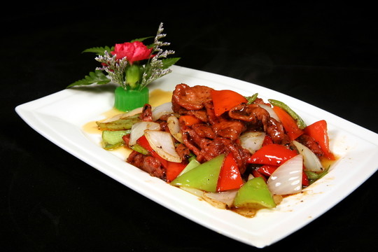 豉椒炒牛肉