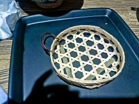 竹簸箕 點(diǎn)心器皿