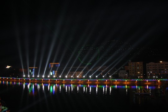 鳳縣夜色風光