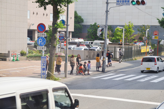 日本韓國街景