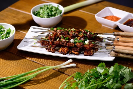 烤牛肉串