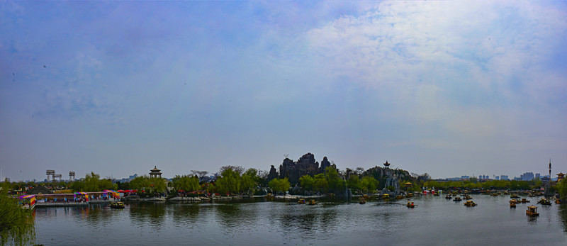 山水園林全景