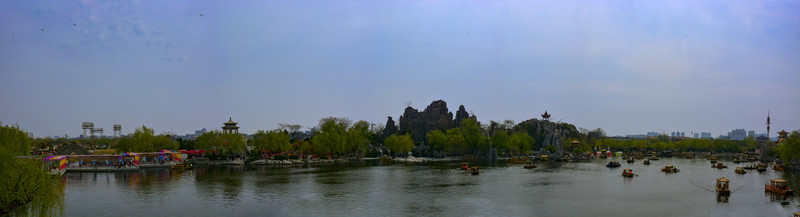 山水園林全景