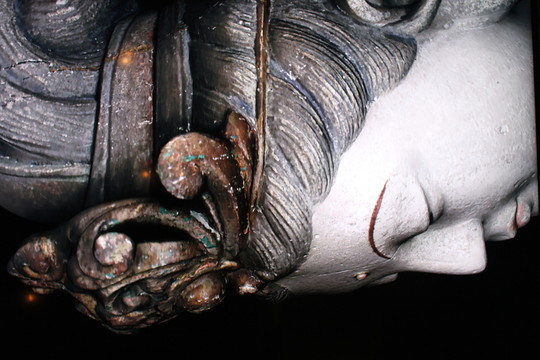 觀音 觀音側(cè)臉 菩薩 佛頭