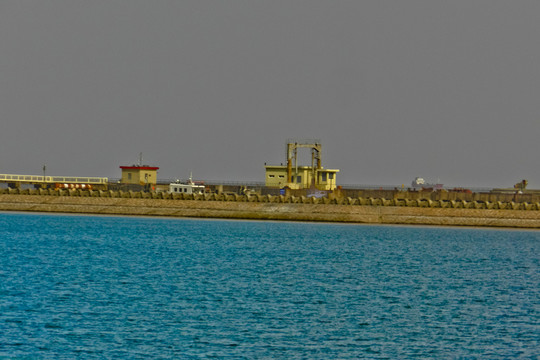 海島 海邊 沙灘紋理 浮山島