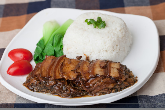 梅菜扣肉飯
