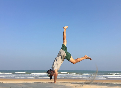 練武術(shù)的男人