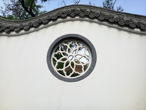 公園仿古墻體