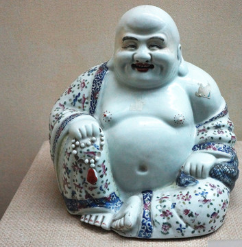 彌勒佛 瓷 清代