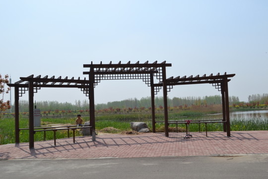休息區(qū) 公園長廊