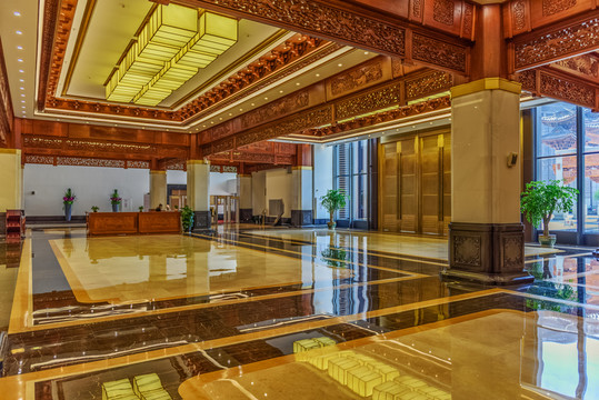 中國木雕博物館大廳