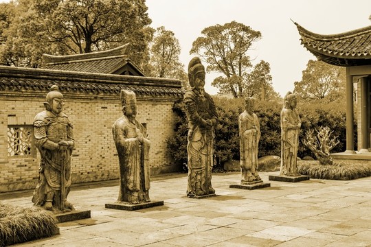 南宋石刻 雕像 石雕 雕塑