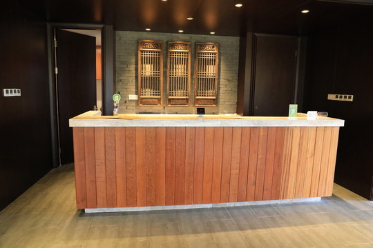 中式餐廳吧臺