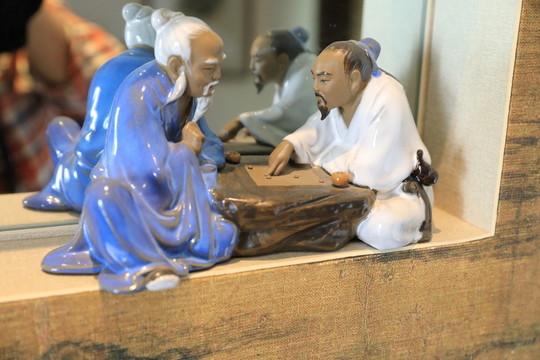 老翁下棋