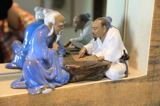 老翁下棋