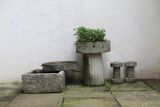 中式園林小景 園林園藝