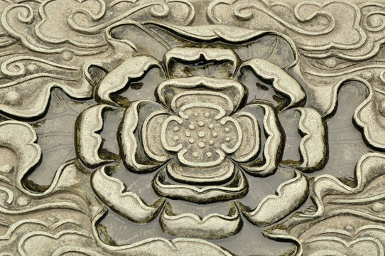 蓮花雕刻