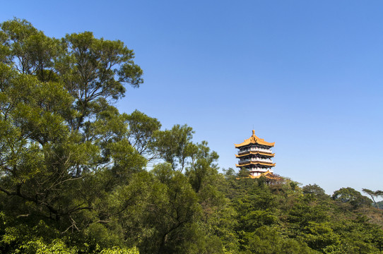 廣州麓湖公園鴻鵠樓