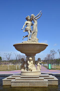 噴泉雕塑