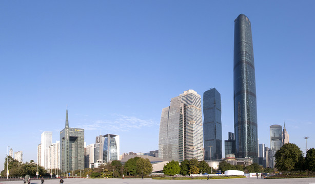 廣州珠江新城全景大圖