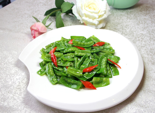 素炒荷蘭豆