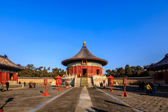 天壇公園回音壁皇穹宇