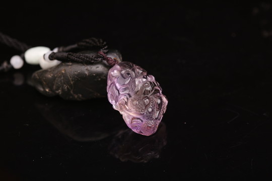 紫水晶吊墜