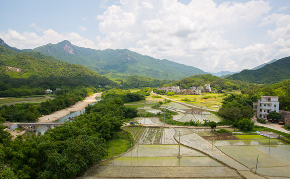 山村 田野 鄉(xiāng)村